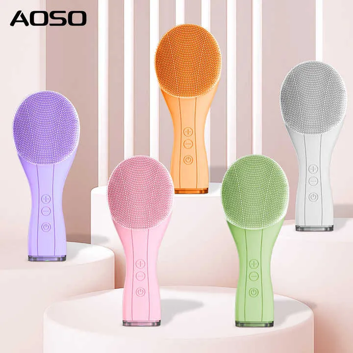 سيليكون لتنظيف الوجه كهربائي - Device Electric Waterproof Facial Cleanser