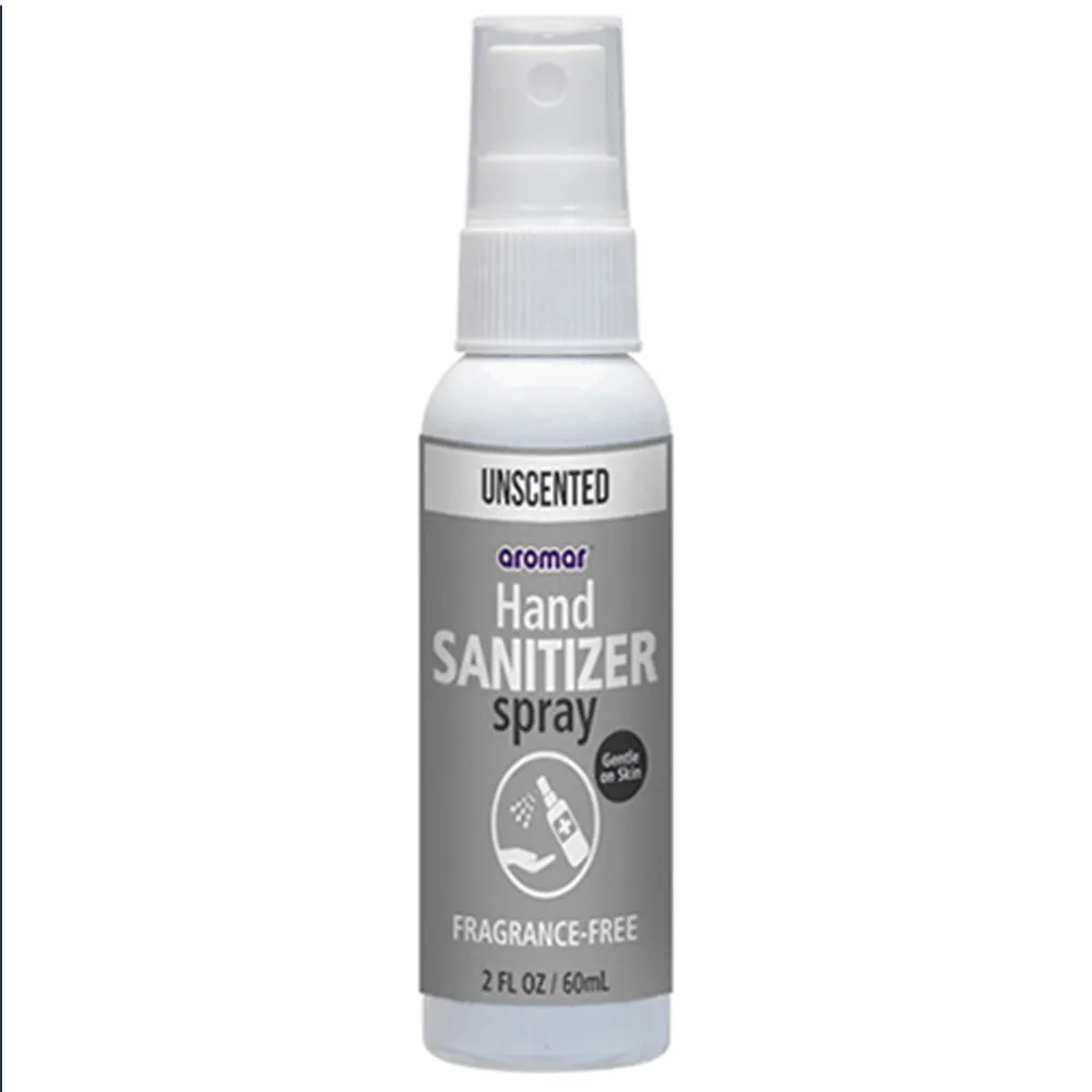4 Unscented Hand Sanitizer Spray Fragrance Free Gentle Skin Moisturizer Cleanser