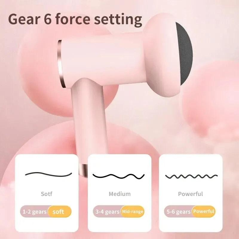 5-Head Handheld Massage Gun For Fat Pushing