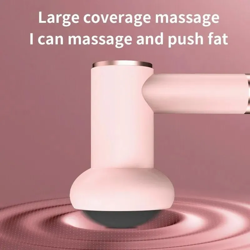 5-Head Handheld Massage Gun For Fat Pushing