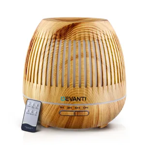 Aromatherapy Diffuser Aroma Essential Oils Air Humidifier LED Light 400ml