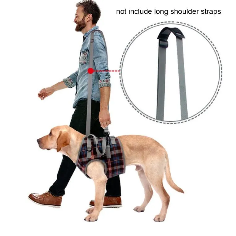 Assistive Dog Leg Straps Size S Front Leg Blue