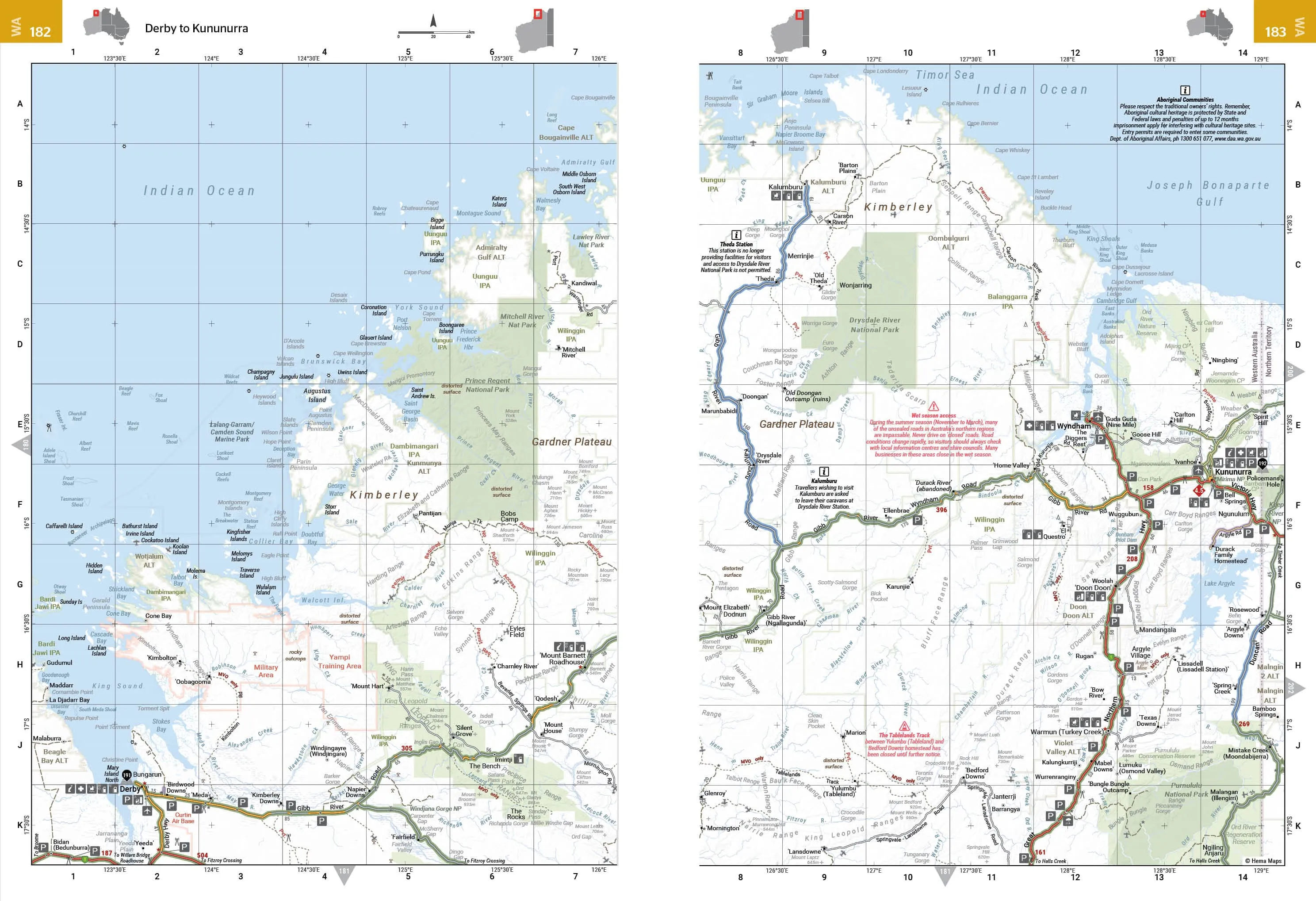 Australia Truckies Atlas Hema New 7th Edition