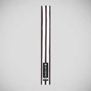 Bytomic Double Stripe Belt Brown/White