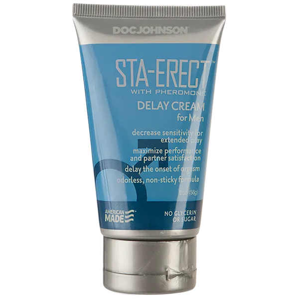 Doc Johnson Sta-Erect Cream 2 oz.