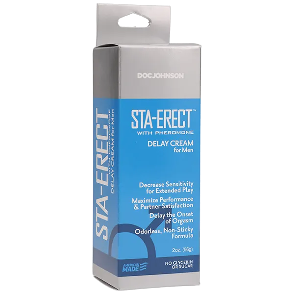 Doc Johnson Sta-Erect Cream 2 oz.