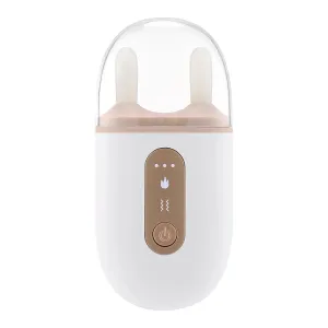 Electric Nose Lifting and Facial Massage Tool with Vibration and Hot Compress