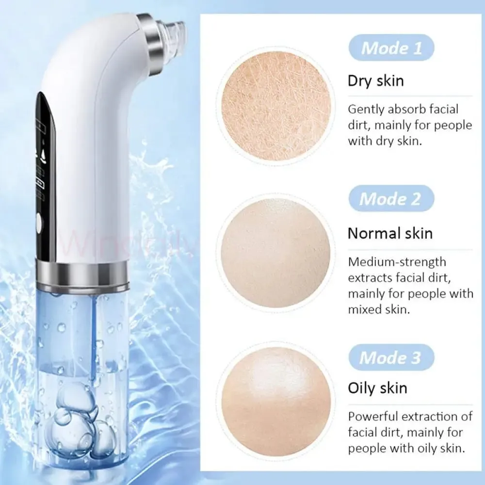 Electric Usb Rechargeable Micro Small Bubble Blackhead Remover Vacuum Cleasing Machine