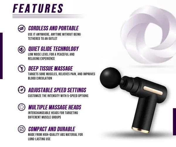 Extended Battery Muscle Massage Gun