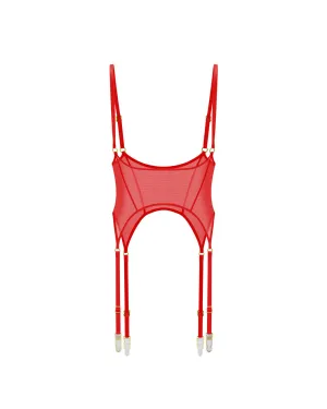 Garter Belt "Imani" Red