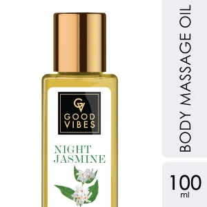 Good Vibes Night Jasmine Body Massage Oil (100 ml)