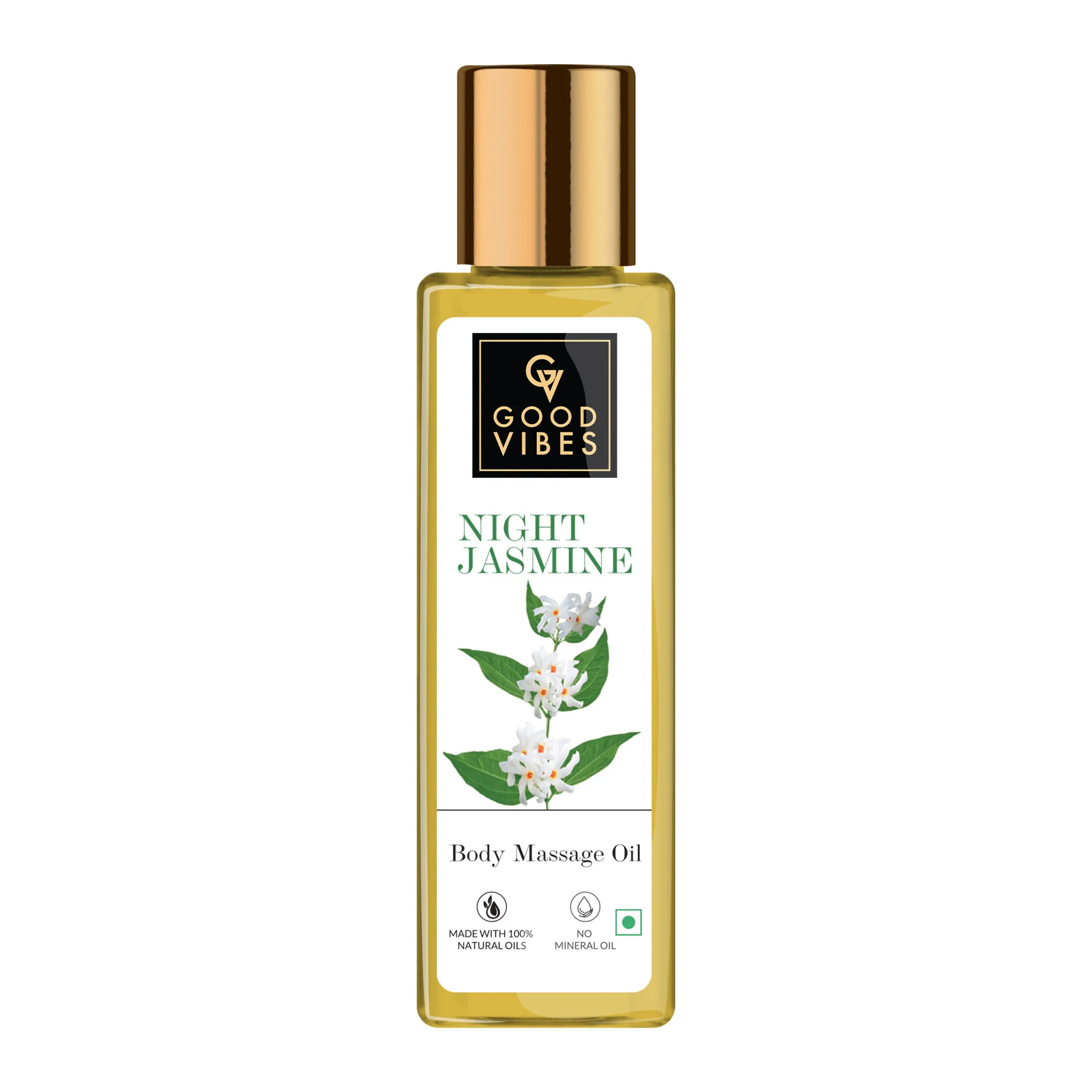 Good Vibes Night Jasmine Body Massage Oil (100 ml)