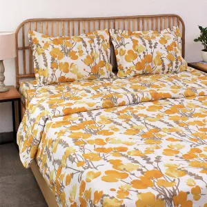 Himalayan Poppie Duvet Cover - Yellow