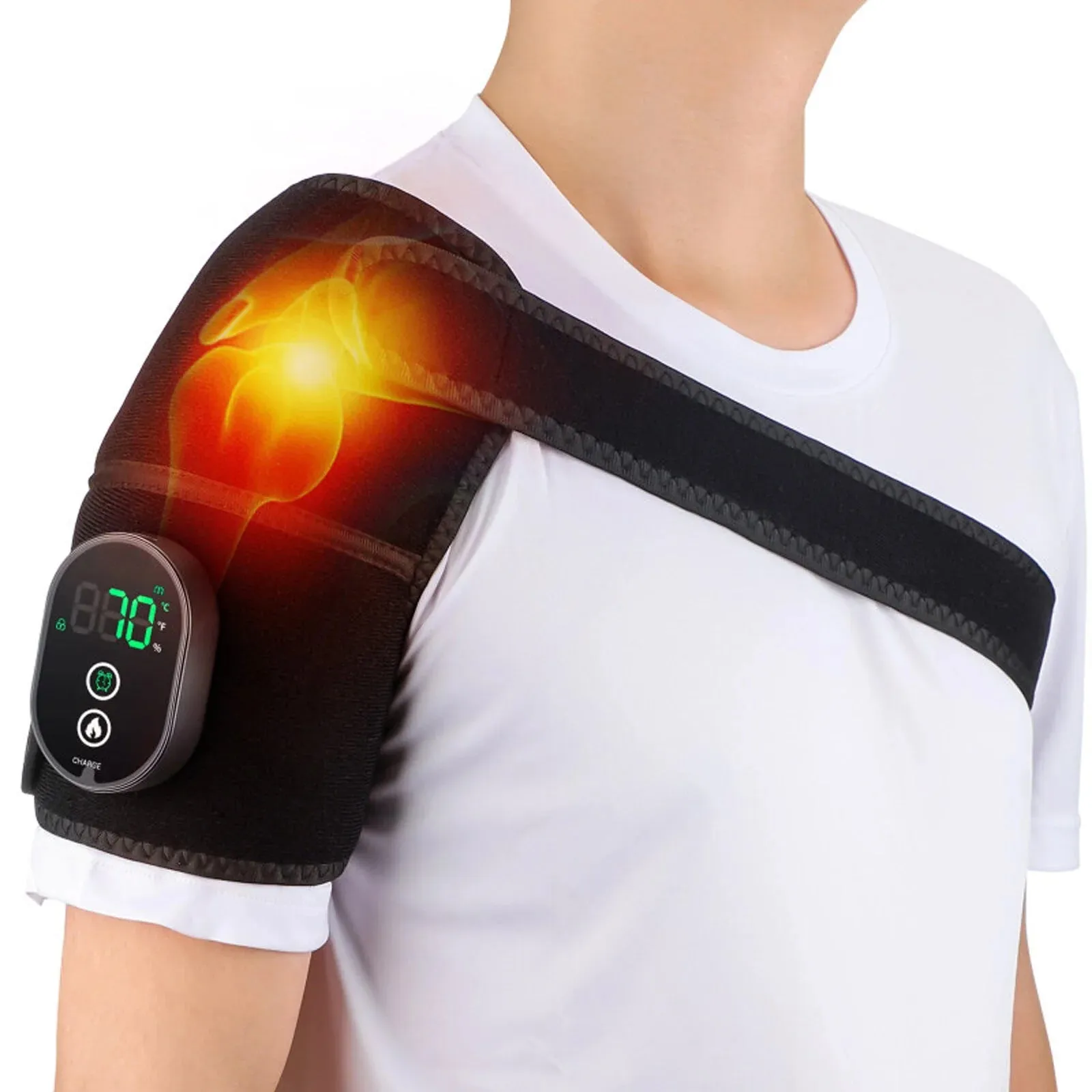 InstaRelief, 2PCS Heated Knee Massager