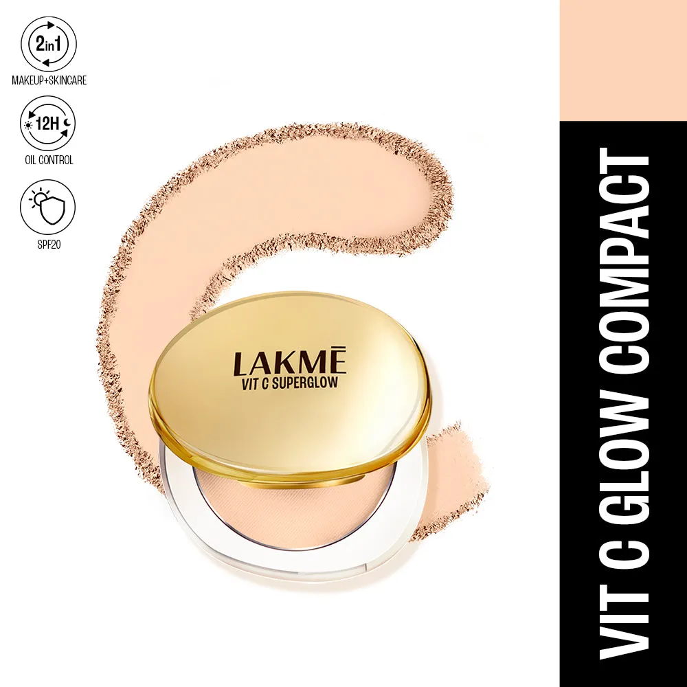 Lakmē VitC Superglow Tint, Compact & Concealer Trio