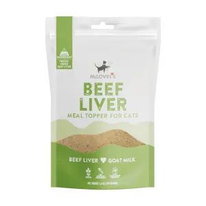 McLovin's Pet Freeze Beef Liver Dried Cat Topper Supplement 7 oz.