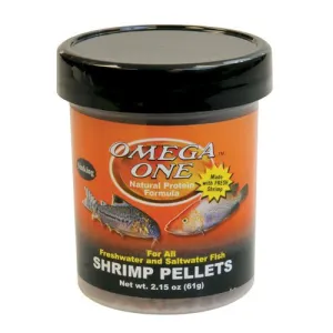 Omega One Natural Seafood Formula Shrimp Pellets