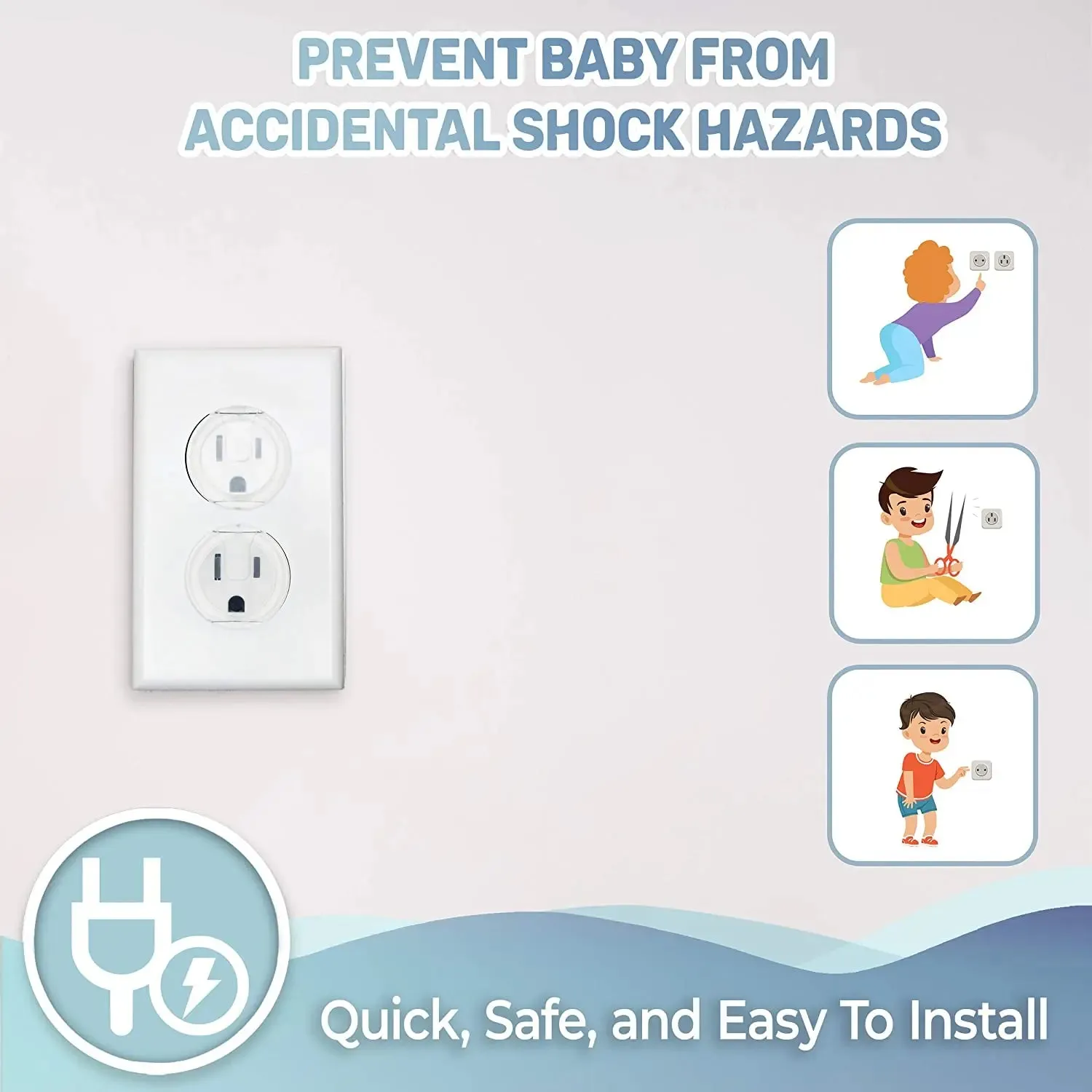 Outlet Cover Protector 20pcs