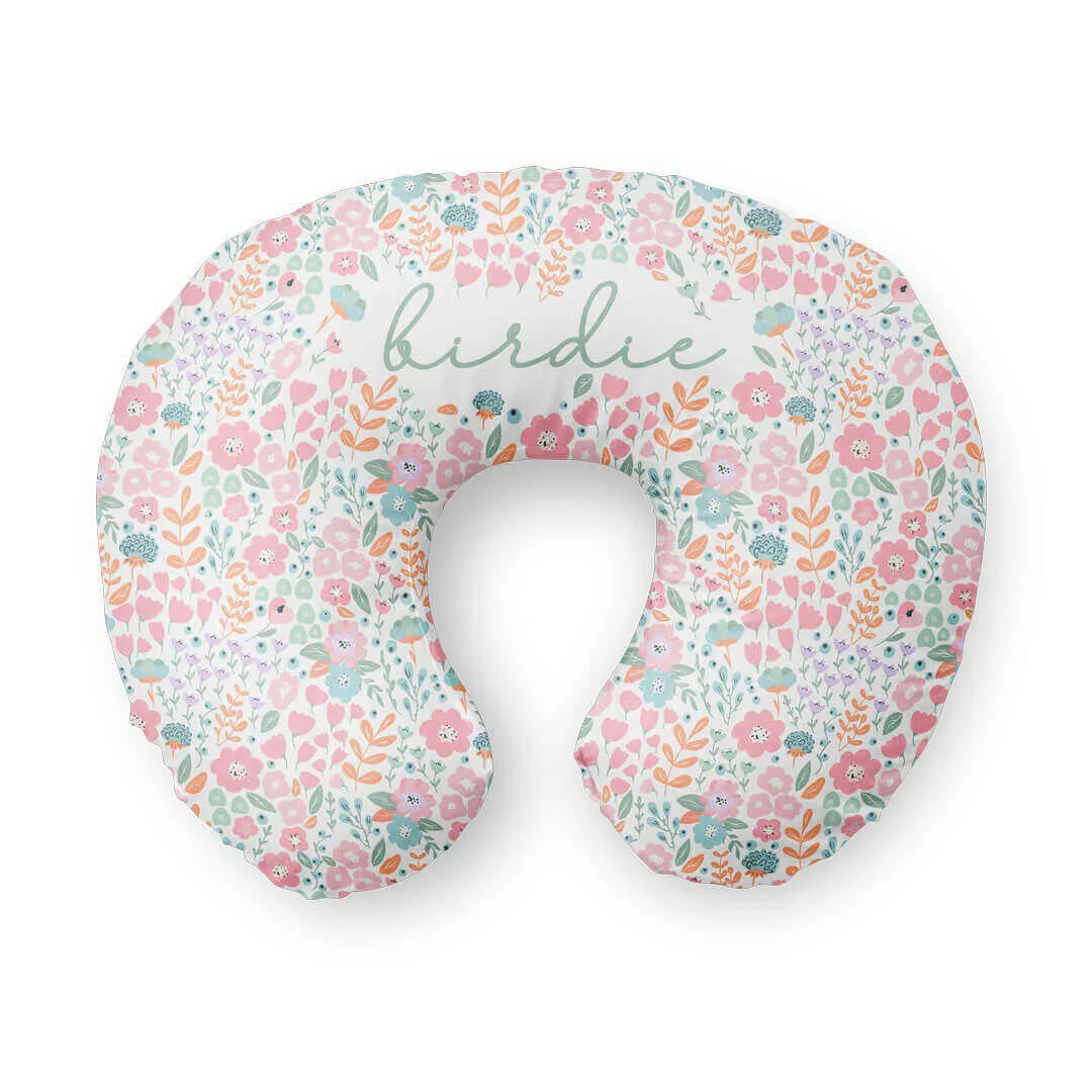Personalized Nursing Pillow Covers | Willow's Whimsy Floral