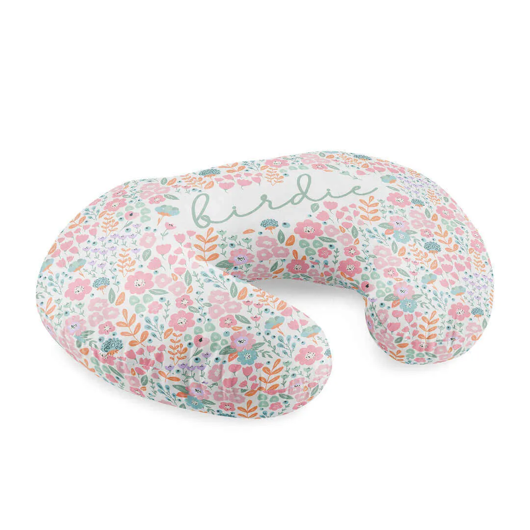 Personalized Nursing Pillow Covers | Willow's Whimsy Floral