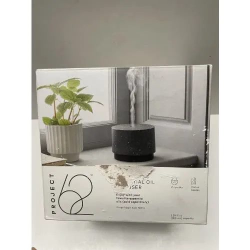Project 62 Black Terrazzo Speckled Design Ultrasonic Oil Diffuser 100ml