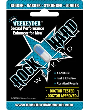 RockHard Weekend - 1 Capsule Pack