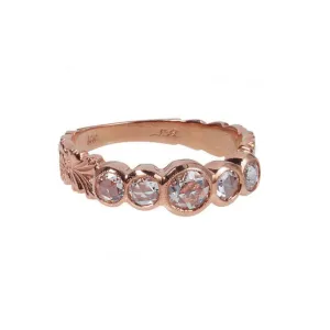 Rose Cut Diamond Vine Ring