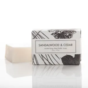 Shea Butter Bath Bar (Sandalwood & Cedar)