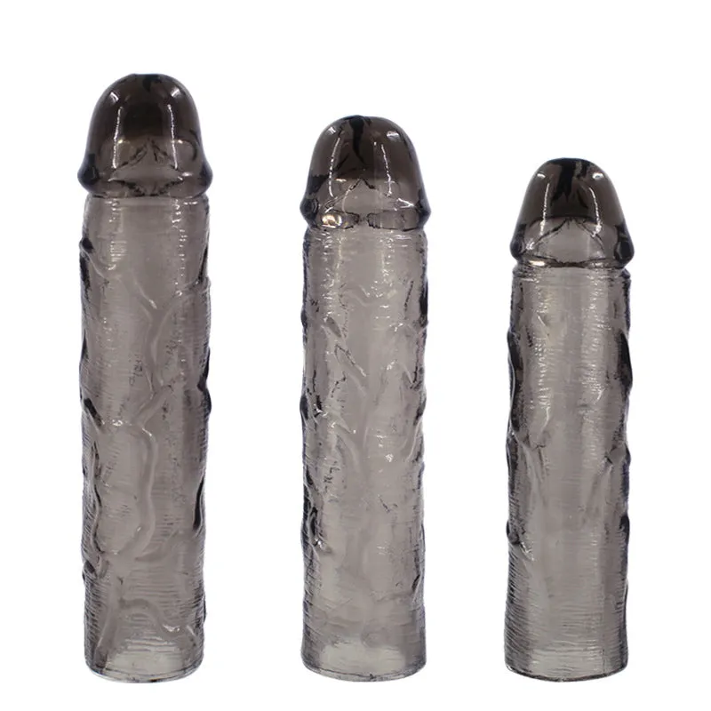 Silicone Male Enhancement Penis Extender Sleeves 3 Set)