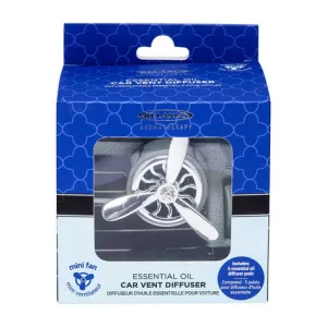 Silver Fan Style Car Vent Diffuser