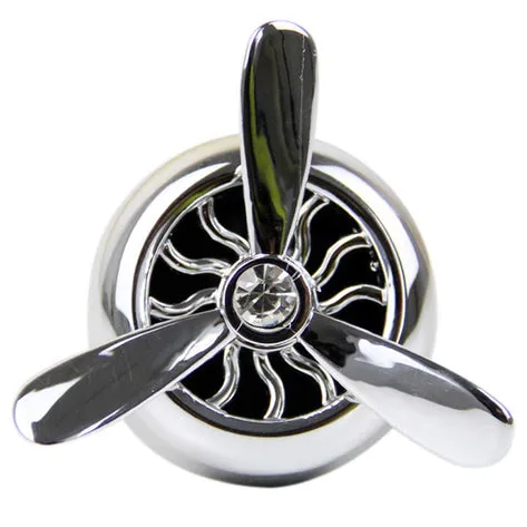 Silver Fan Style Car Vent Diffuser