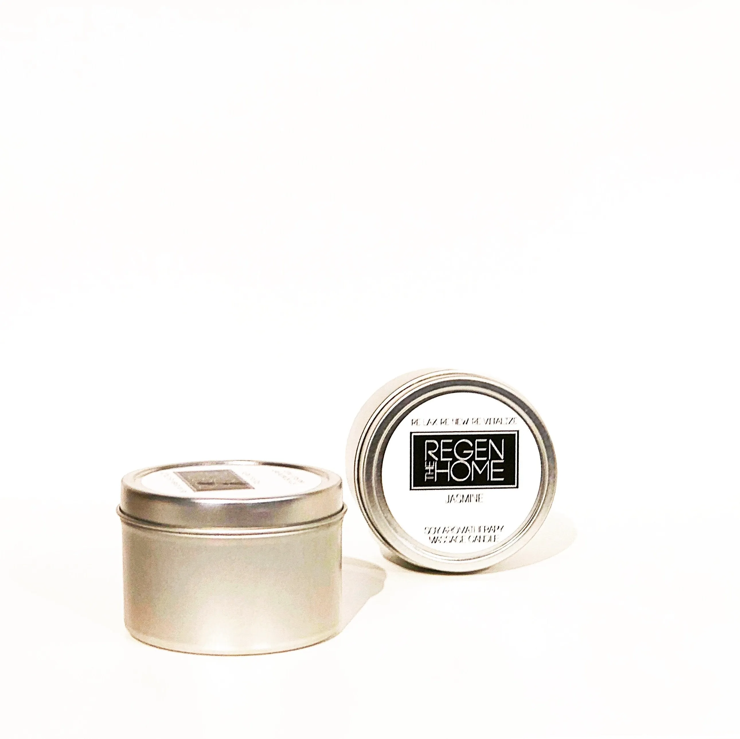Soy Aromatherapy Massage Tin Candle