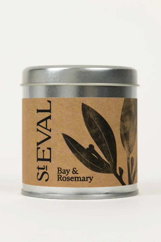 St. Eval Bay and Rosemary Scented Tin Candle