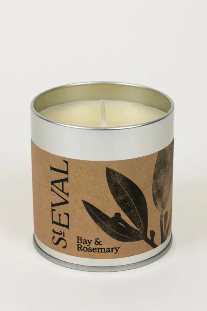St. Eval Bay and Rosemary Scented Tin Candle