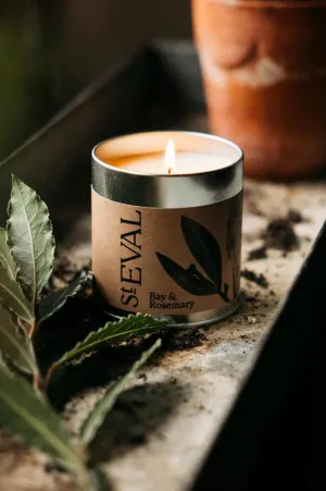 St. Eval Bay and Rosemary Scented Tin Candle