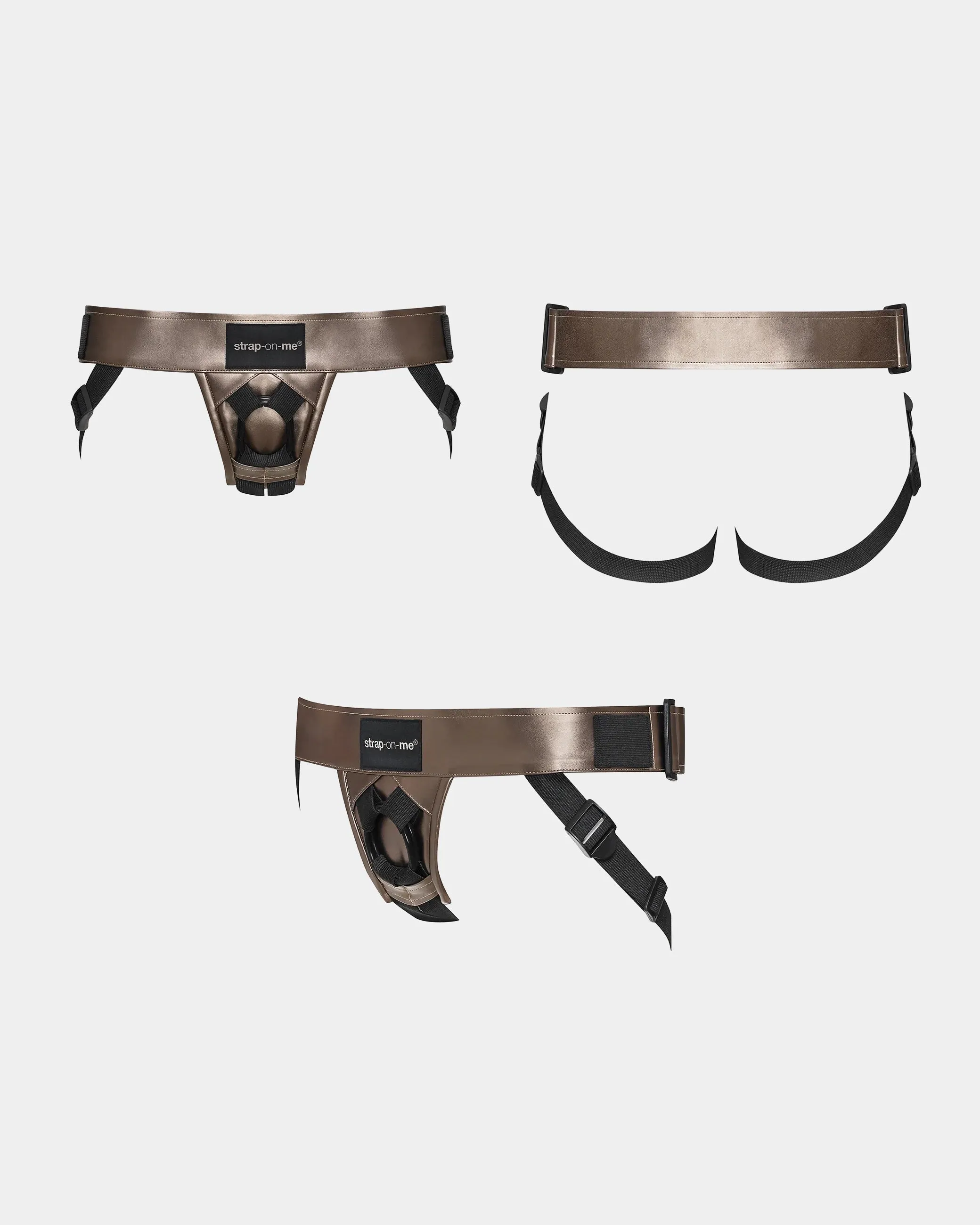 STRAP-ON-ME - LEATHERETTE HARNESS CURIOUS