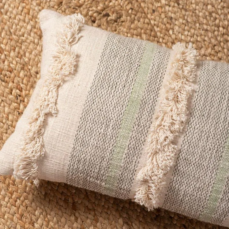 Subtle Glee Stripe Cushion Cover