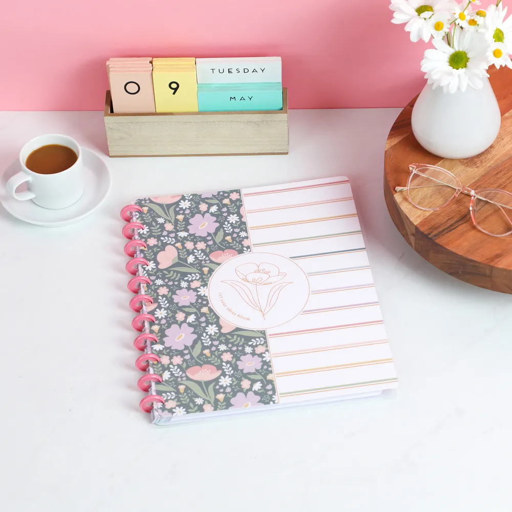 Subtle Sophisticated - Dotted Lined Big Notebook - 60 Sheets