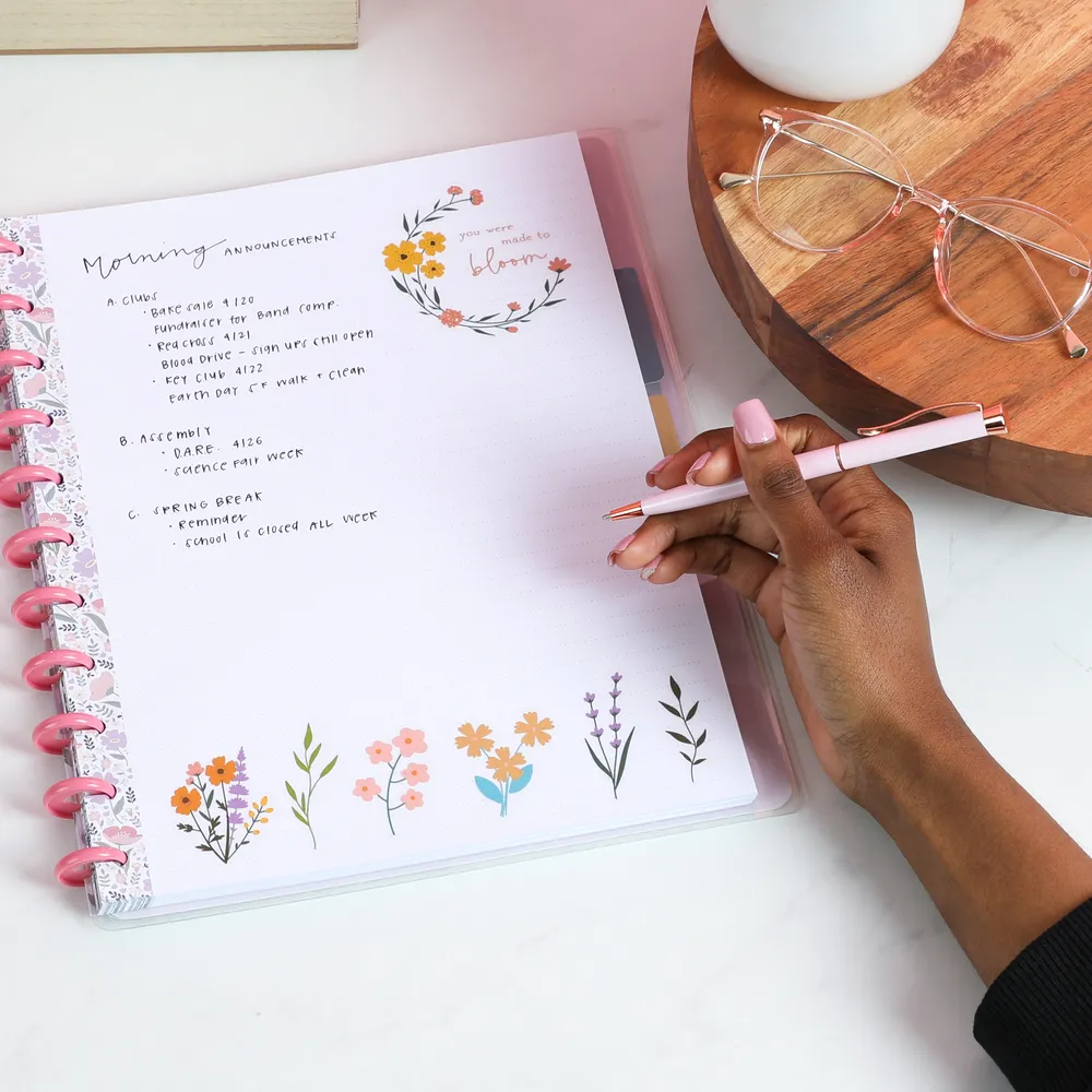 Subtle Sophisticated - Dotted Lined Big Notebook - 60 Sheets