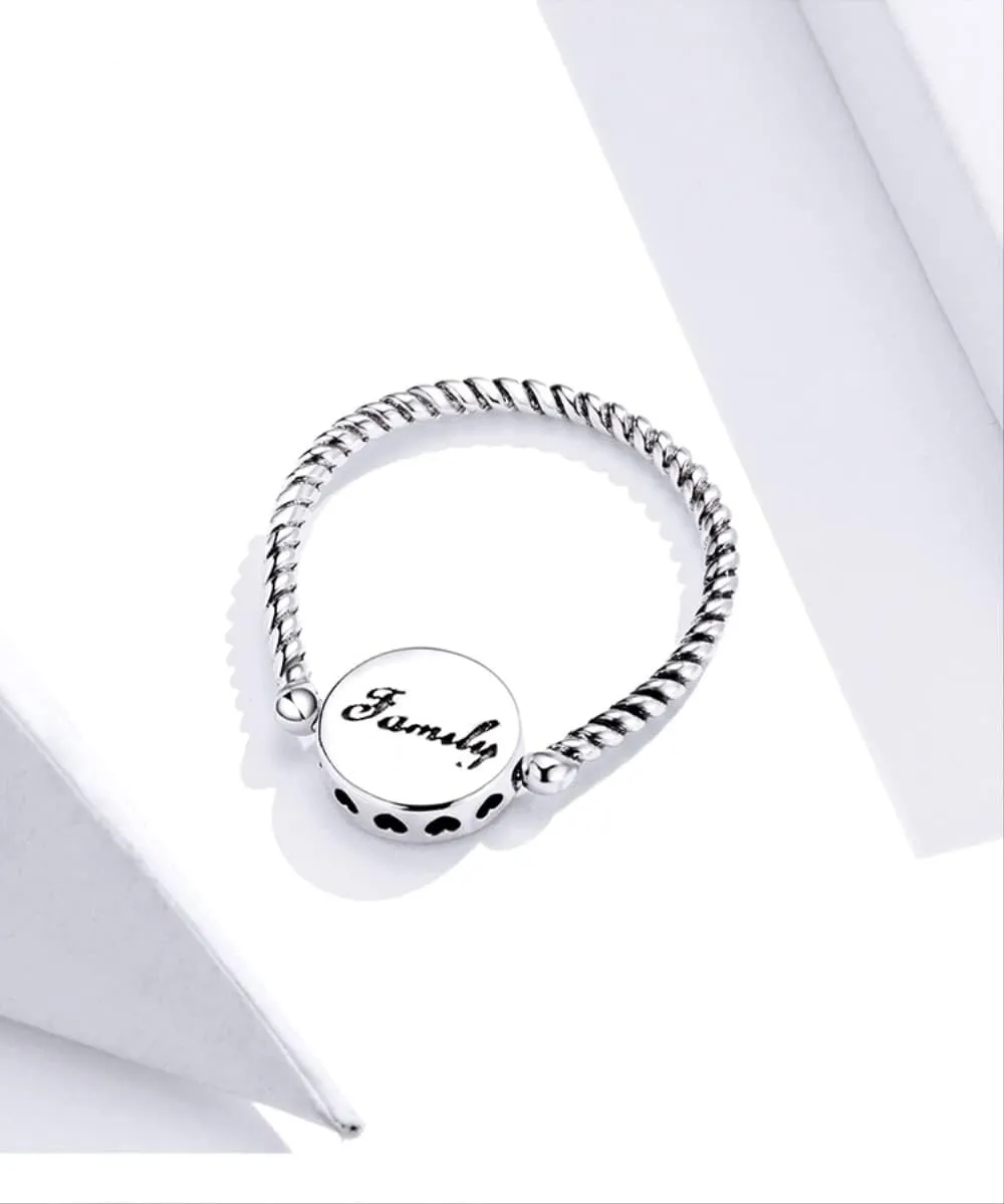 Tree Of Life Pendant Rings For Women Plated Platinum Jewelry Weeding Finger Ring
