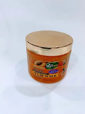 Veet Gold Sugar Scrub - Peach