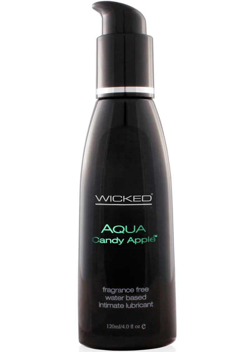 Wicked Aqua Candy Apple Lube 4 Oz.